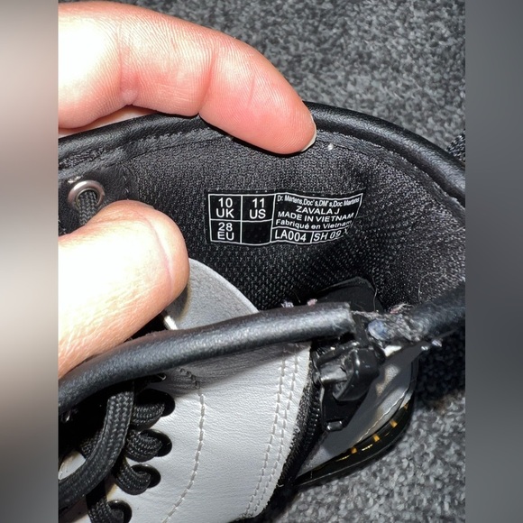 DR MARTENS Kids Leather Lace Up Boots - Picture 9 of 13